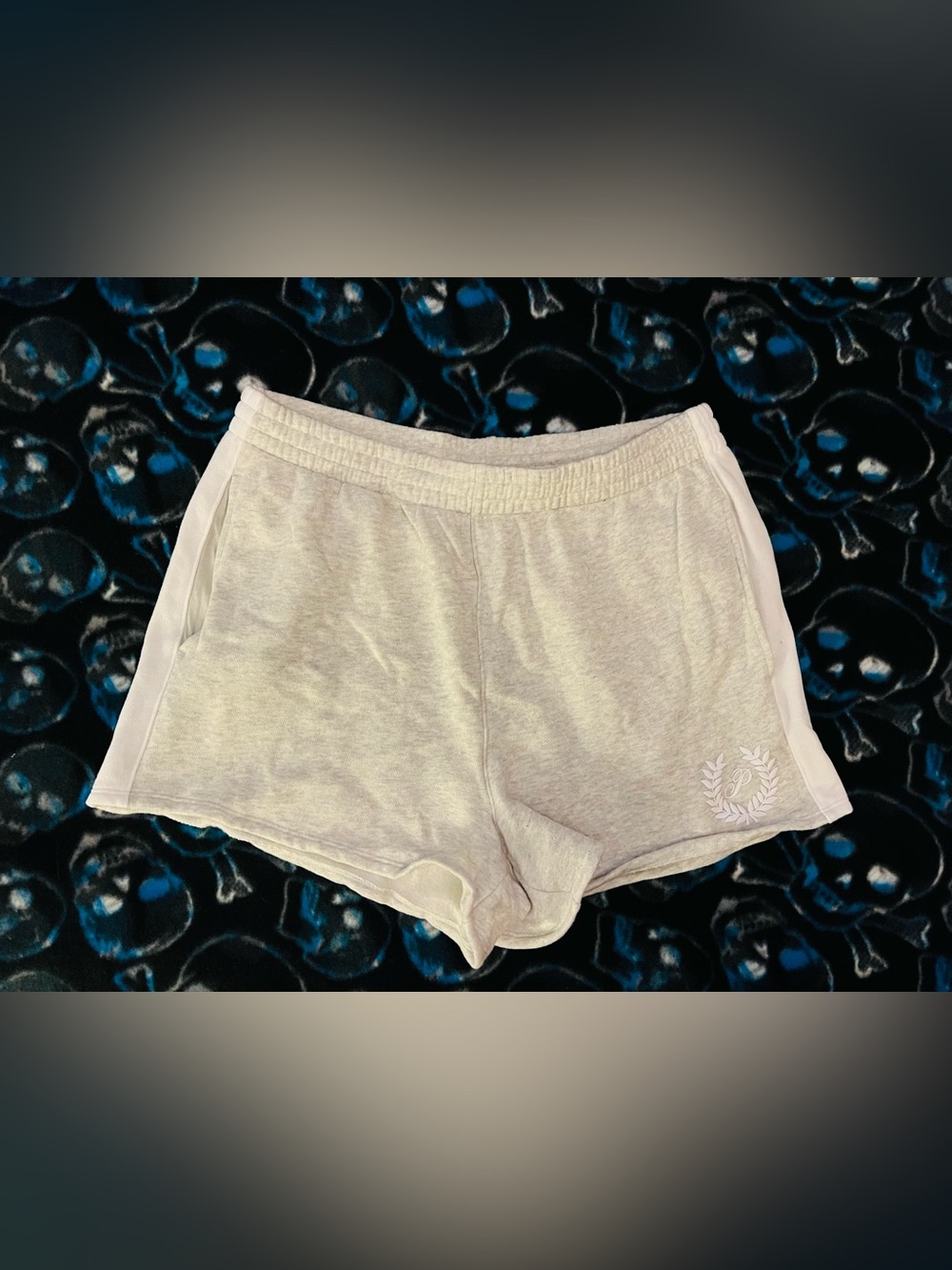 Light Gray Victoria’s Secret PINK Sweatpant Shorts